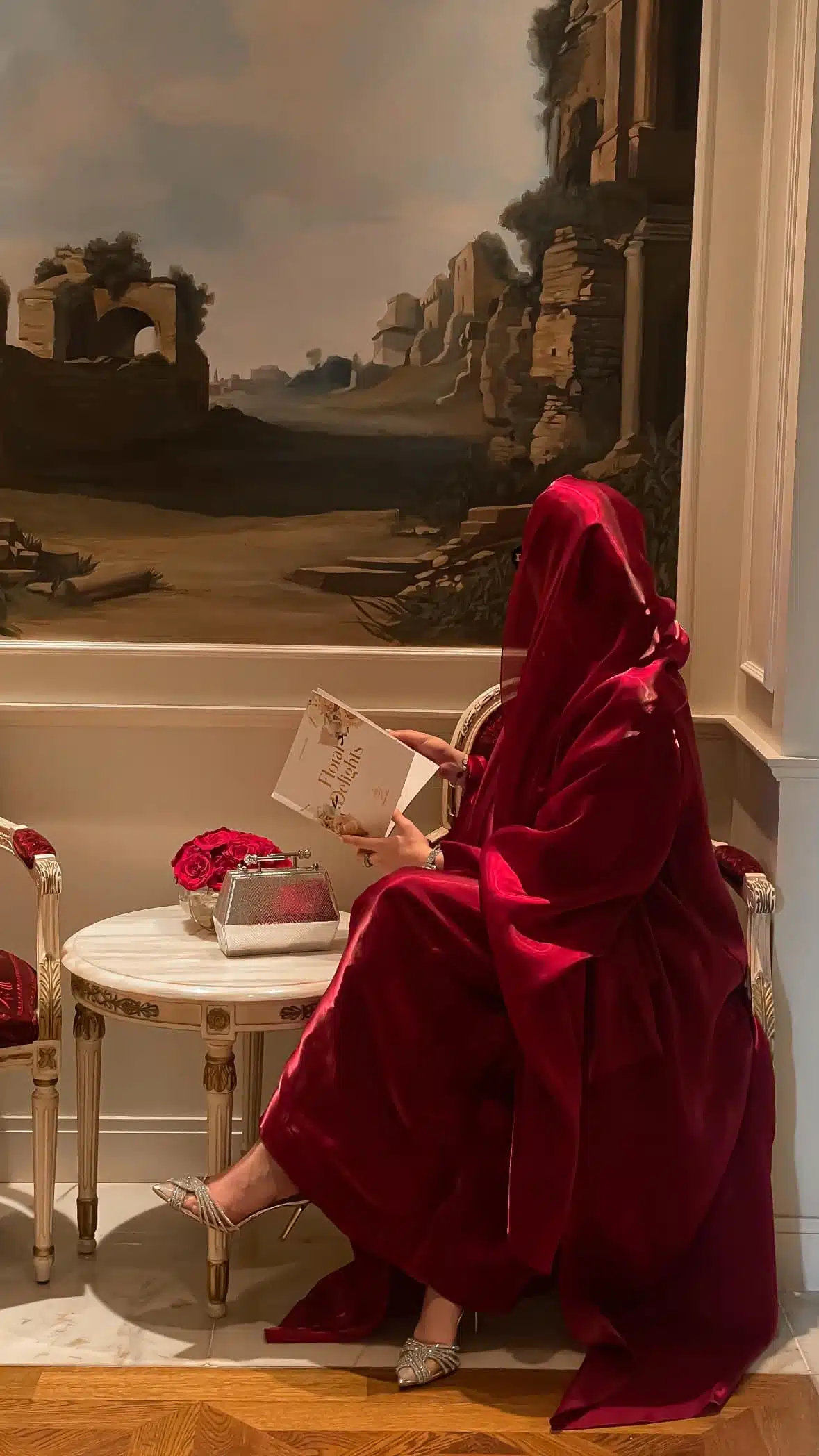 LEMAYA ||  BURGUNDAY alternate view